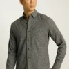 Leichtes Stretch-Flanell-Hemd Leichtes Stretch-Flanell-Hemd