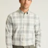 Leichtes Stretch-Flanell-Hemd Leichtes Stretch-Flanell-Hemd