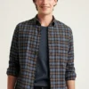 Leichtes Stretch-Flanell-Hemd