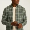 Leichtes Stretch-Flanell-Hemd Leichtes Stretch-Flanell-Hemd