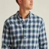 Leichtes Stretch-Flanell-Hemd Leichtes Stretch-Flanell-Hemd