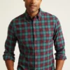 Leichtes Stretch-Flanell-Hemd Leichtes Stretch-Flanell-Hemd
