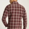 Leichtes Stretch-Flanell-Hemd Leichtes Stretch-Flanell-Hemd