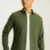 Leichtes Stretch-Flanell-Hemd Leichtes Stretch-Flanell-Hemd