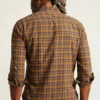 Leichtes Stretch-Flanell-Hemd Leichtes Stretch-Flanell-Hemd