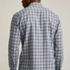 Leichtes Stretch-Flanell-Hemd Leichtes Stretch-Flanell-Hemd