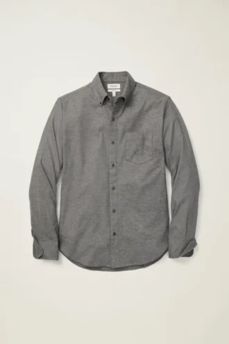 Leichtes Stretch-Flanell-Hemd