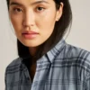 Leichtes Stretch-Flanell-Hemd Leichtes Stretch-Flanell-Hemd