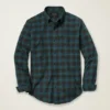 Leichtes Stretch-Flanell-Hemd Leichtes Stretch-Flanell-Hemd