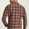 Leichtes Stretch-Flanell-Hemd Leichtes Stretch-Flanell-Hemd