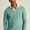 Leichtes Waffel-Rugby-Shirt Leichtes Waffel-Rugby-Shirt