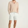 Leinen-Poloshirt für Herren von Bonobos | Langarm im Küstenstil Leinen-Poloshirt für Herren von Bonobos | Langarm im Küstenstil