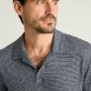 Leinen-Poloshirt für Herren von Bonobos | Langarm im Küstenstil Leinen-Poloshirt für Herren von Bonobos | Langarm im Küstenstil