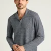 Leinen-Poloshirt für Herren von Bonobos | Langarm im Küstenstil Leinen-Poloshirt für Herren von Bonobos | Langarm im Küstenstil