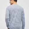 Leinen-Sweatshirt: Leicht, gestreift, langärmelig Leinen-Sweatshirt: Leicht, gestreift, langärmelig