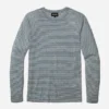 Leinen-Sweatshirt: Leicht, gestreift, langärmelig Leinen-Sweatshirt: Leicht, gestreift, langärmelig