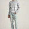 Leinenpullover mit Rundhalsausschnitt Leinenpullover mit Rundhalsausschnitt