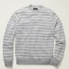 Leinenpullover mit Rundhalsausschnitt Leinenpullover mit Rundhalsausschnitt
