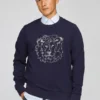 Lion Fleece Rundhals Lion Fleece Rundhals