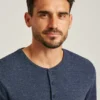 Luxe Langarm-Henley Luxe Langarm-Henley