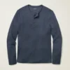Luxe Langarm-Henley Luxe Langarm-Henley