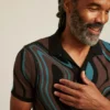 Marble Cabana Sweater Polo Marble Cabana Sweater Polo