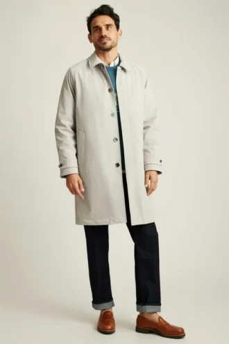 Meistern Sie Regentage stilvoll mit der italienischen Mac-Jacke von Bonobos Meistern Sie Regentage stilvoll mit der italienischen Mac-Jacke von Bonobos