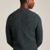 Melierter Pullover mit Rundhalsausschnitt Melierter Pullover mit Rundhalsausschnitt