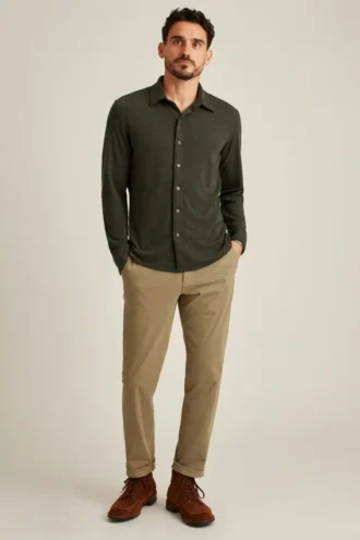 Merino-Hybrid-Hemd