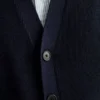 Merino-Hybrid-Strickjacke Merino-Hybrid-Strickjacke
