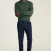 Merino-Polo mit langen Ärmeln Merino-Polo mit langen Ärmeln
