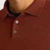 Merino-Polo mit langen Ärmeln Merino-Polo mit langen Ärmeln