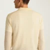 Merino-Polo mit langen Ärmeln Merino-Polo mit langen Ärmeln