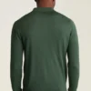 Merino-Polo mit langen Ärmeln Merino-Polo mit langen Ärmeln