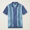 Merino-Pullover im Polo-Stil Merino-Pullover im Polo-Stil