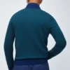 Merino-Pullover mit halbem Reißverschluss Merino-Pullover mit halbem Reißverschluss