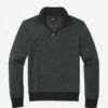 Merino-Pullover mit halbem Reißverschluss – Große Größen Merino-Pullover mit halbem Reißverschluss – Große Größen