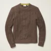 Merino-Zopfmuster-Pullover Merino-Zopfmuster-Pullover