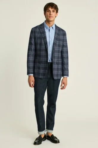 Mühelos raffiniert: Der Unconstructed Bonobos Jetsetter Blazer