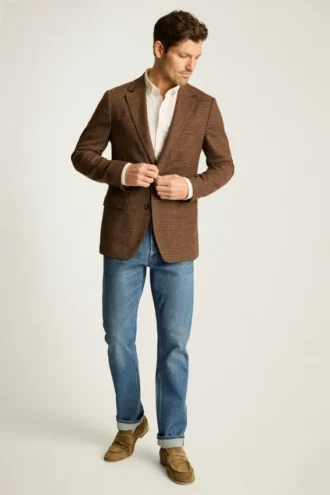 Mühelos raffiniert: Der Unconstructed Bonobos Jetsetter Blazer