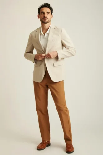Mühelos raffiniert: Der Unconstructed Bonobos Jetsetter Blazer
