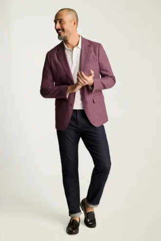 Mühelos raffiniert: Der Unconstructed Bonobos Jetsetter Blazer