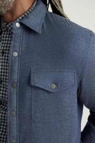 Mit Teddy-Fleece gefütterte Shacket