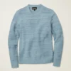 Mittelstarker Pullover mit Strukturmuster und Rundhalsausschnitt Mittelstarker Pullover mit Strukturmuster und Rundhalsausschnitt