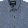 Mélange-Jersey-Hemd mit Knöpfen, Große Größen Mélange-Jersey-Hemd mit Knöpfen, Große Größen