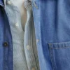 Overshirt aus Hanf-Denim