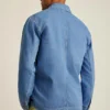 Overshirt aus Hanf-Denim