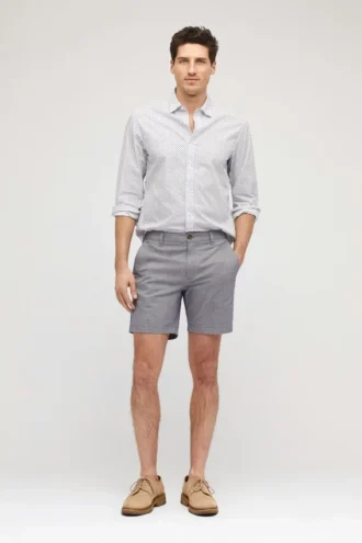 Oxford Stretch Chino-Shorts