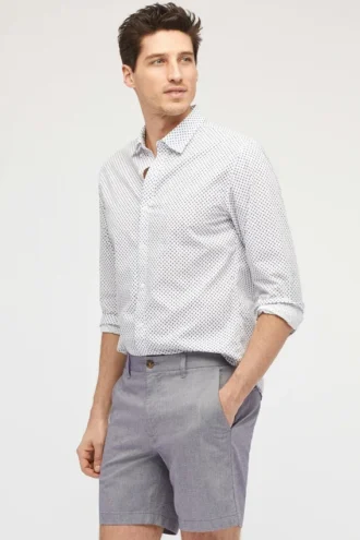 Oxford Stretch Chino-Shorts