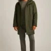 Parka – Herrenparka aus italienischer Wolle